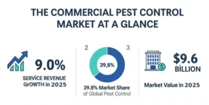 Commercial pest control market at a glance